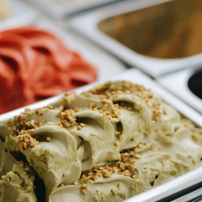 Hemgjord gelato till er aperitivo